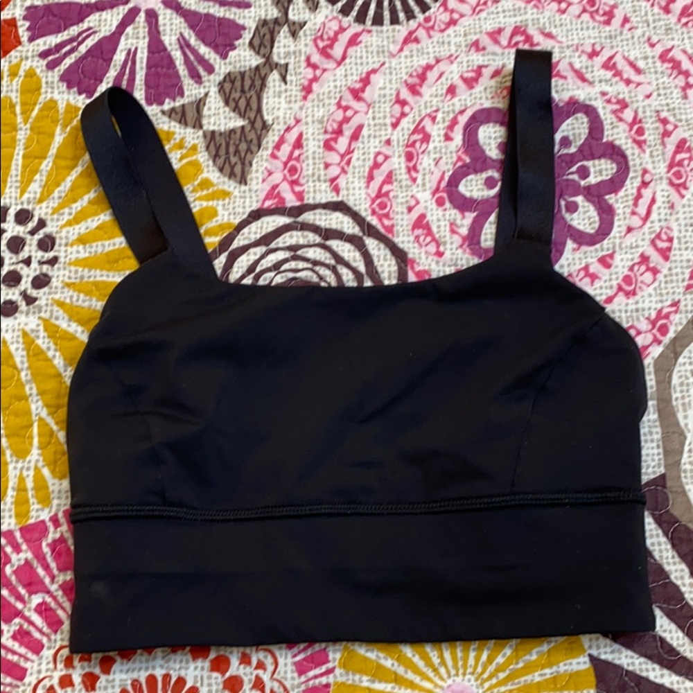Lululemon Black Bra - barely worn size 2